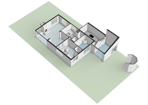 Floor plan - Middenweg 96, 1702 HC Heerhugowaard 